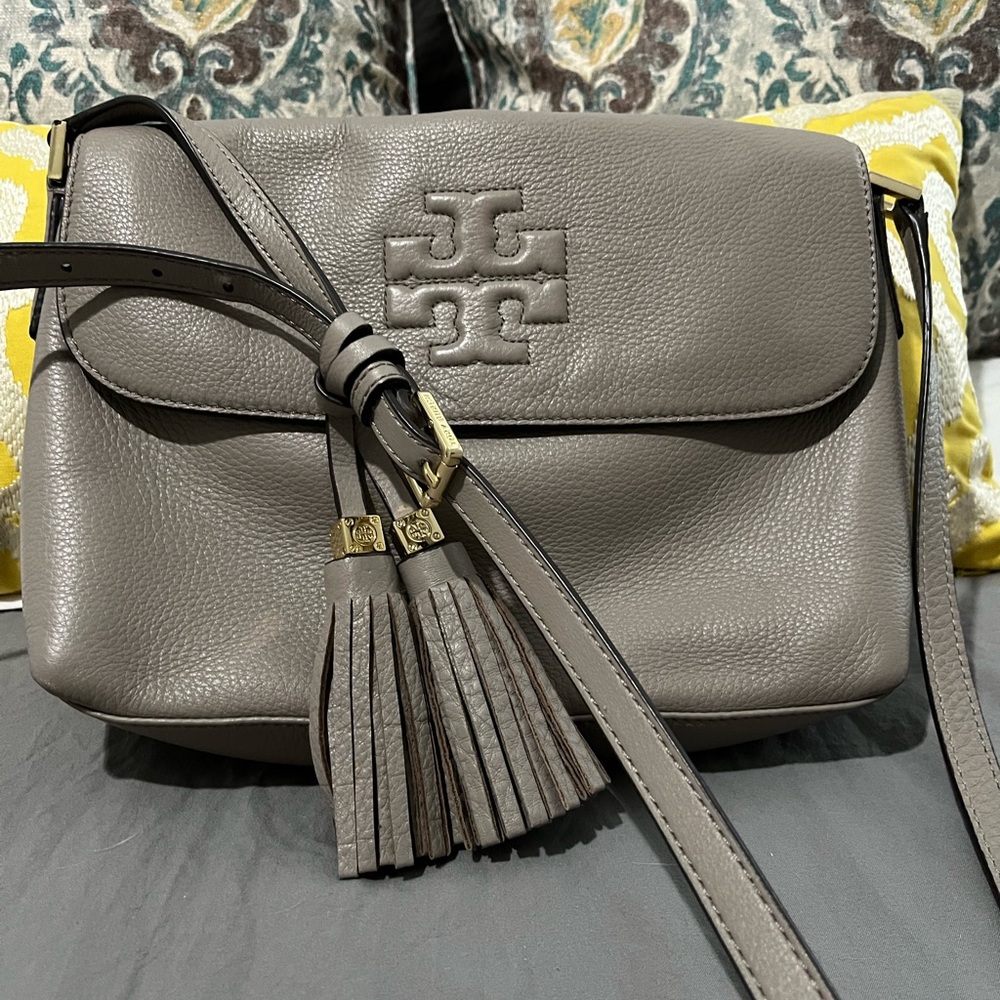 Tory Burch Gray Purse